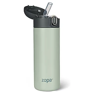  ZOPA Termoska na tekutiny s brčkem 400ml Pistacio Green