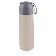  Zopa Termoska na tekutiny se silikonovým držákem 400ml Cookie Beige