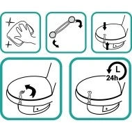 Zopa Zámek skříněk ohebný 2ks 