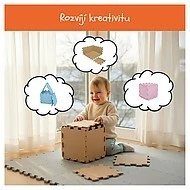 ZOPA Pěnová podložka Puzzle 30 x 30 cm 9 ks 