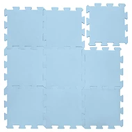  ZOPA Pěnová podložka Puzzle 30 x 30 cm 9 ks Floral Blue