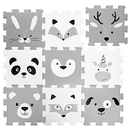  ZOPA Pěnová podložka Puzzle 30 x 30 cm 9 ks Forest