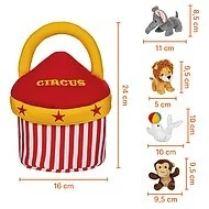 ZOPA Plyšový set hraček 