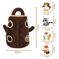  ZOPA Plyšový set hraček - 