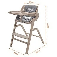 ZOPA Set židlička Inspira + novorozenecký set + houpací základna 