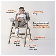 ZOPA Set židlička Inspira + novorozenecký set 