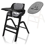  ZOPA Set židlička Inspira + novorozenecký set Berry Black