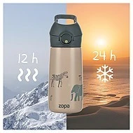 ZOPA Termoska na pití s pítkem 400 ml 