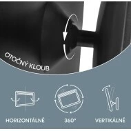 Zopa zrcátko s led osvětlením Deluxe 