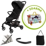  Zopa Sportovní kočárek Jet + kufřík Pack & Ride ZDARMA Quartz black