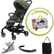  Zopa Sportovní kočárek Jet + kufřík Pack & Ride ZDARMA Rocky green