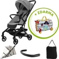  Zopa Sportovní kočárek Jet + kufřík Pack & Ride ZDARMA Shade grey
