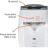 ZOPA Babyccino přístroj na přípravu kojeneckého mléka 