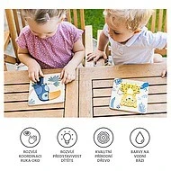 ZOPA Dřevěné puzzle malé 