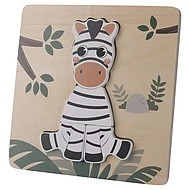  ZOPA Dřevěné puzzle malé - 