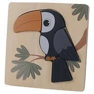  ZOPA Dřevěné puzzle malé - 