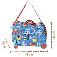 ZOPA Dětský kufřík na kolečkách Pack&Ride 