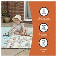 ZOPA Multifunkční pěnová skládací podložka oboustranná 