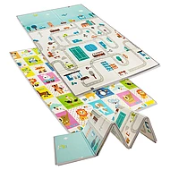  ZOPA Multifunkční pěnová skládací podložka oboustranná City 180x120cm