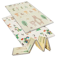  ZOPA Multifunkční pěnová skládací podložka oboustranná Forest 180x120cm