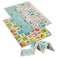  ZOPA Multifunkční pěnová skládací podložka oboustranná City 200x150cm