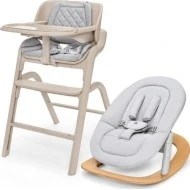  ZOPA Set 3 židlička Inspira 2 + novorozenecký set + houpací základna Cookie beige