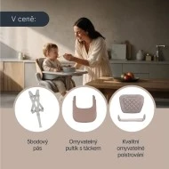 ZOPA Set 3 židlička Inspira 2 + novorozenecký set + houpací základna 