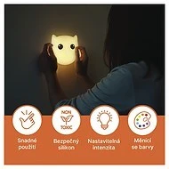 ZOPA Silikonové nástěnné noční světlo 