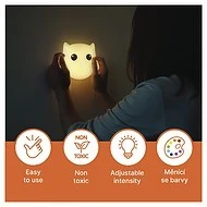 ZOPA Silikonové nástěnné noční světlo 