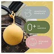 ZOPA Silikonové pouzdro na dudlík uzavíratelné 