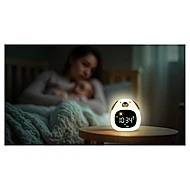  Zopa Silikonový dětský budík s nočním světlem a hudbou - 
