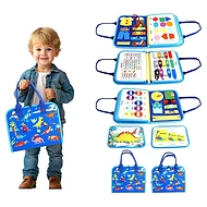  2Kids Toys Senzorická busy kniha Dinosauři 2