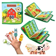 2Kids Toys Senzorická busy kniha Farma