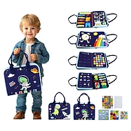  2Kids Toys Senzorická busy kniha Vesmír