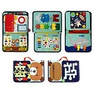 2Kids Toys Senzorická busy kniha Medvídek 