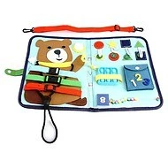 2Kids Toys Senzorická busy kniha Medvídek 