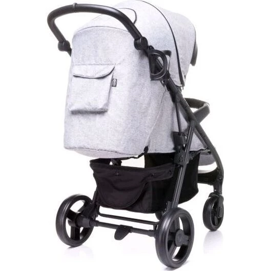 4baby Sportovní kočárek QUICK - Položený kočárek zezadu