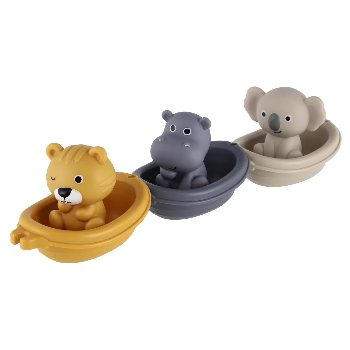 Babyted Lodičky gumové do vany se zvířátky - 
