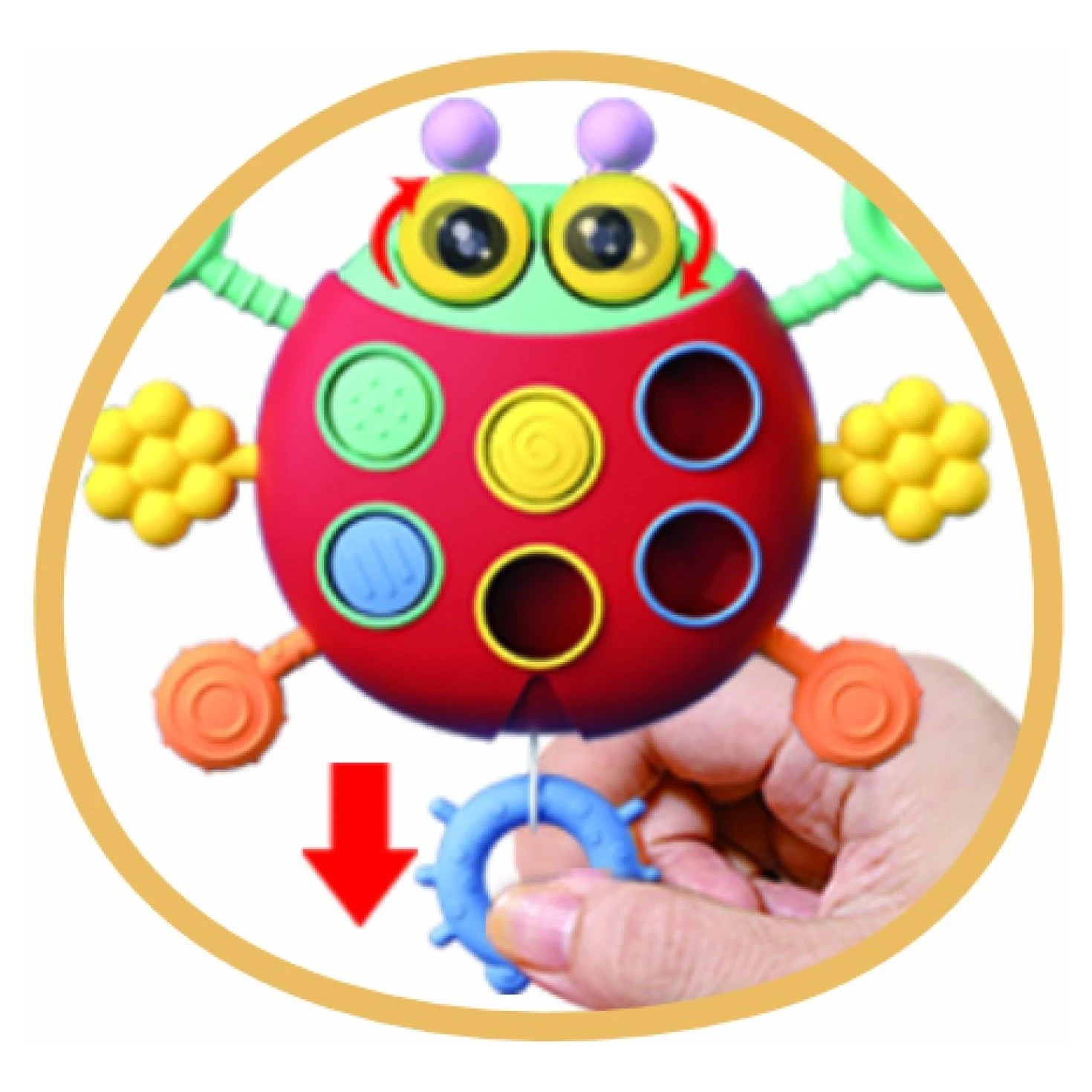 Babyted Tahoulíček beruška - 