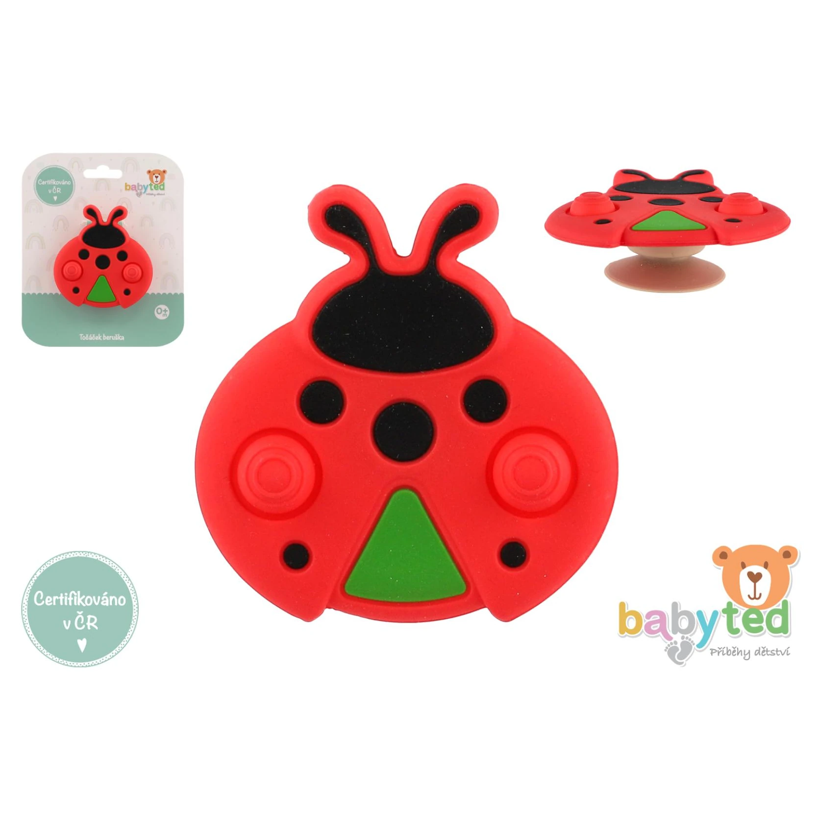 Babyted Točáček silikon/plast Vrtulka Babyted varianta Beruška
