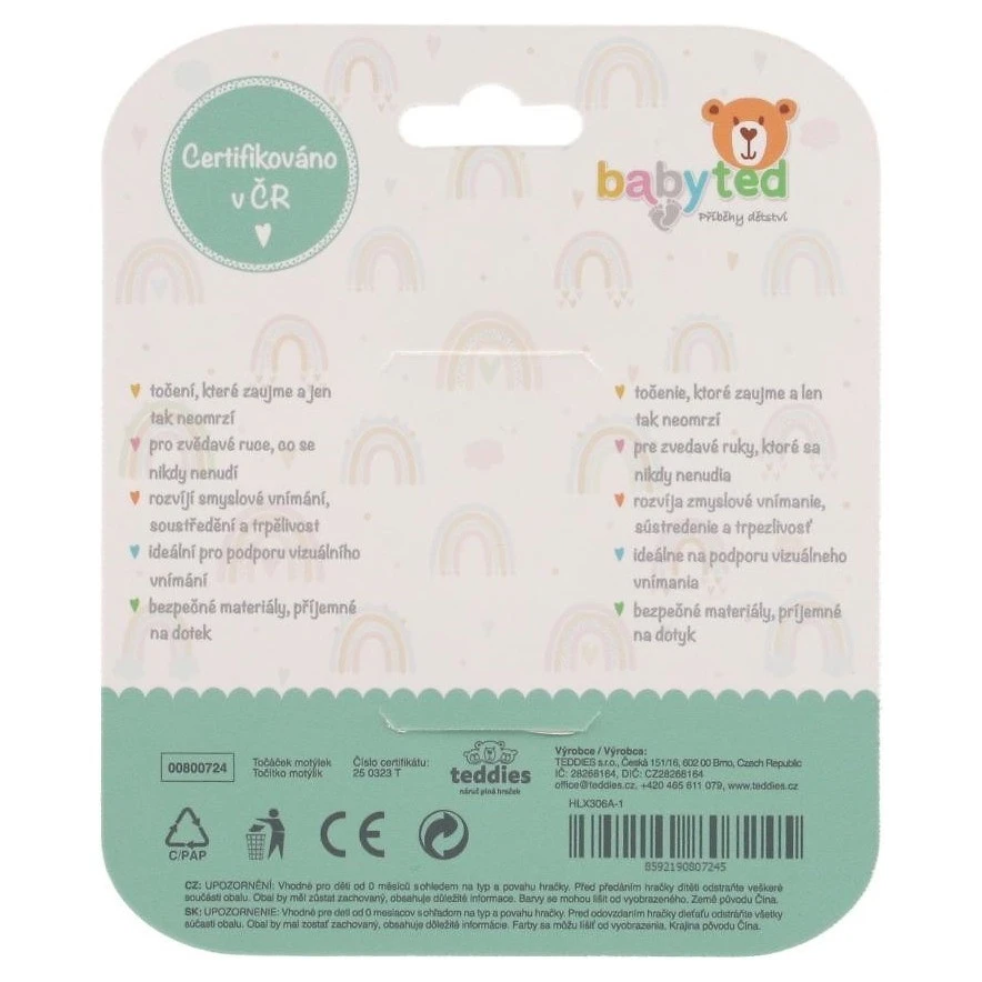 Babyted Točáček silikon/plast Vrtulka Babyted - 