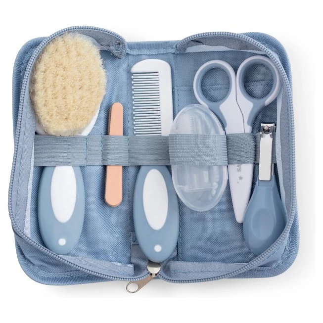 Saro Baby Hygienický set v textilním pouzdře varianta Blue 