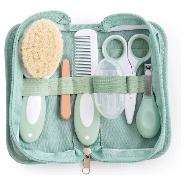 Saro Baby Hygienický set v textilním pouzdře varianta Mint 