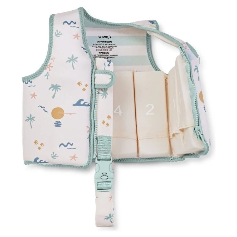 Saro Baby Plavecká neoprenová vesta s UV ochranou - 