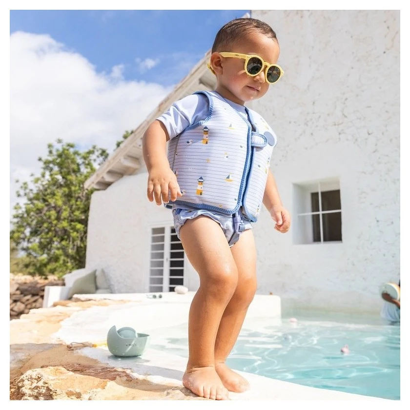 Saro Baby Plavecká neoprenová vesta s UV ochranou - 