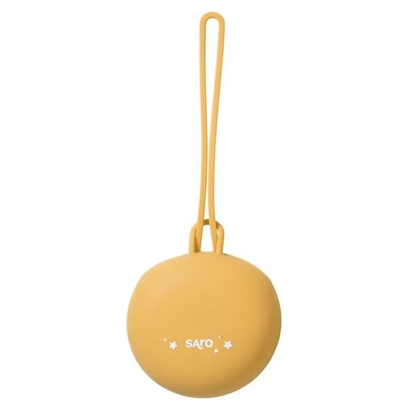 Saro Baby Silikonové pouzdro na dudlík varianta Mustard