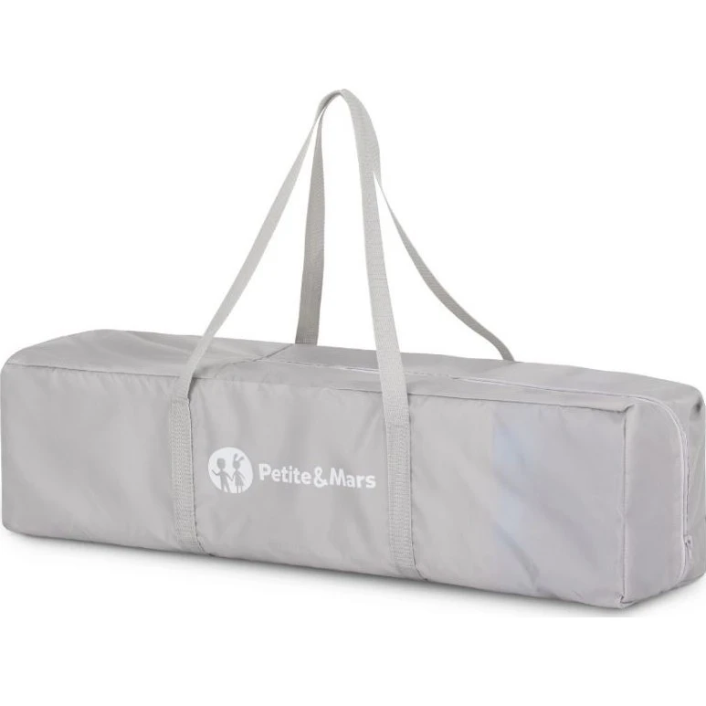 Petite&Mars Postýlka cestovní Koot Lite dark grey (bez průlezu) - 