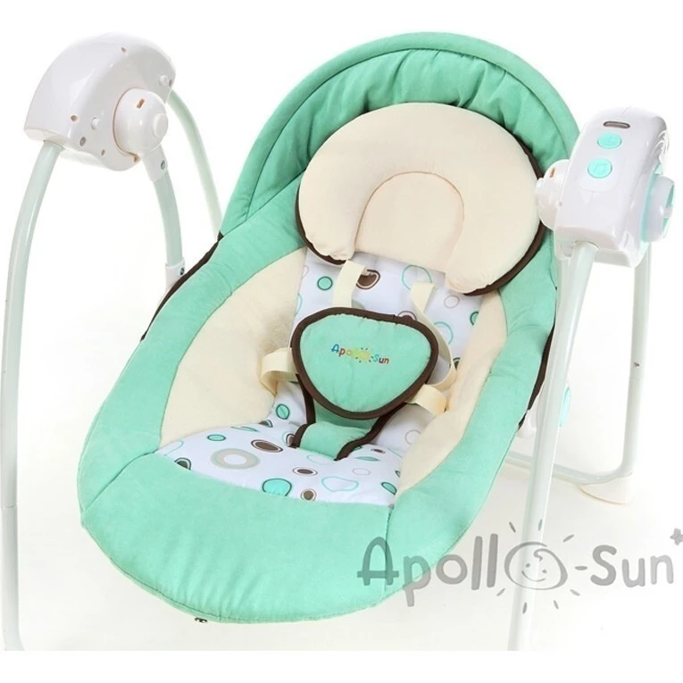 Apollo Sun houpátko komfort  - Lehátko - detail 5ti bodových pásů a podhlavníku