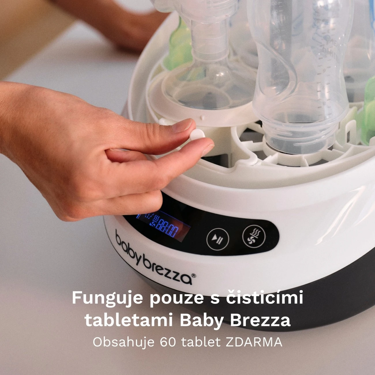 Baby Brezza Bottle Washer White - 