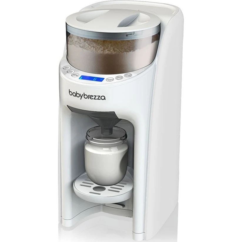 Baby Brezza Formula Pro Advanced Black varianta All white